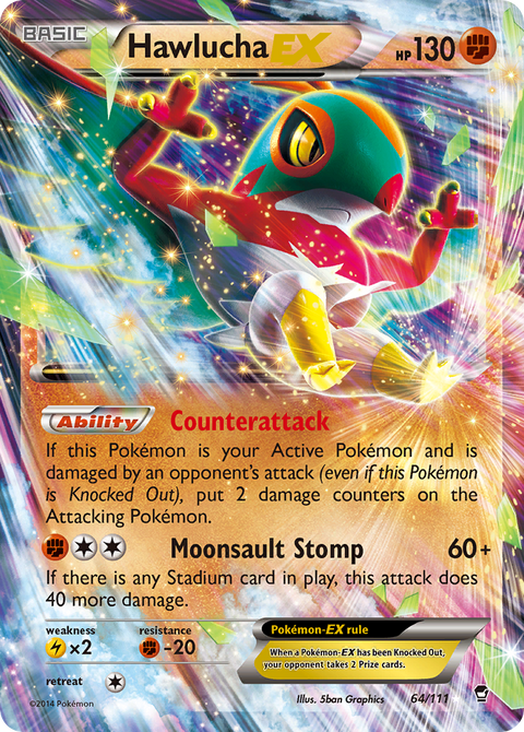 Hawlucha EX - 64/111