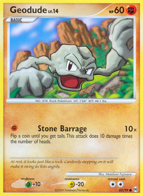 Geodude - 65/99