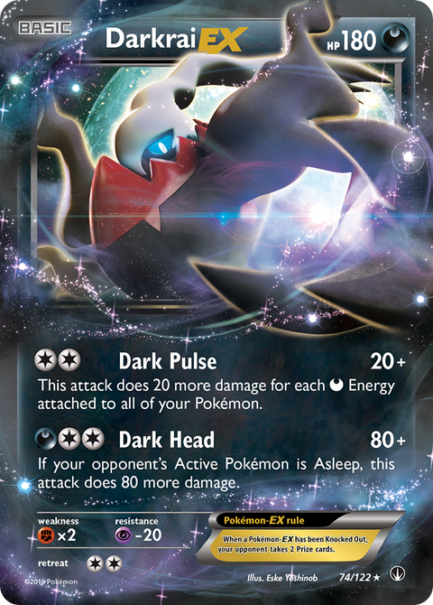 Darkrai EX - 74/122