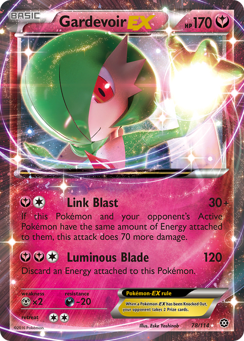 Gardevoir EX - 78/114