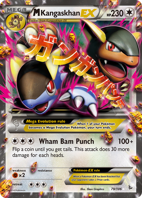 M Kangaskhan EX - 79/106