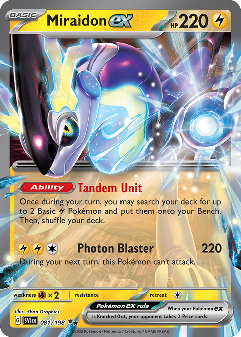 Miraidon EX - 081/198