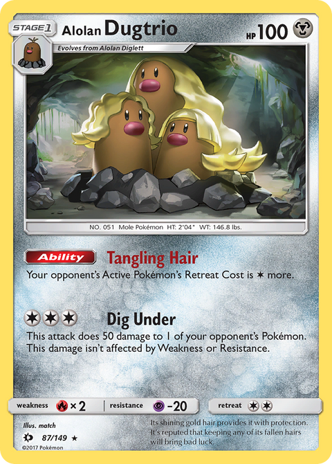 Alolan Dugtrio - 87/149