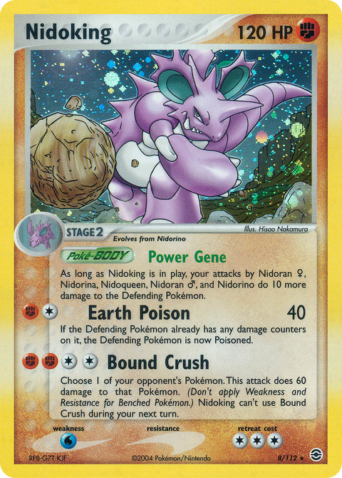 Nidoking - 8/112