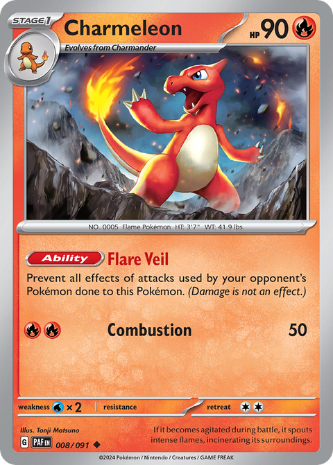 Charmeleon - 008/091