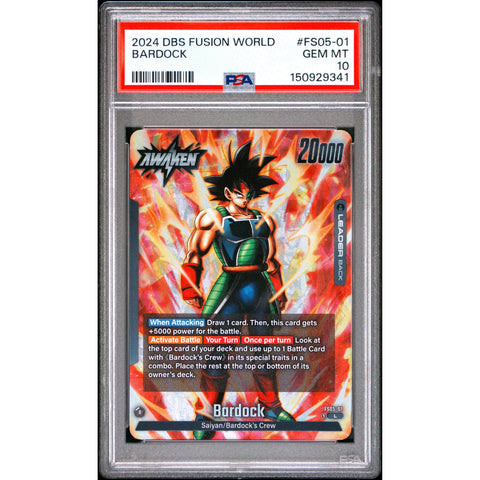 2024 DRAGON BALL BARDOCK FS05-01/97 PSA 10