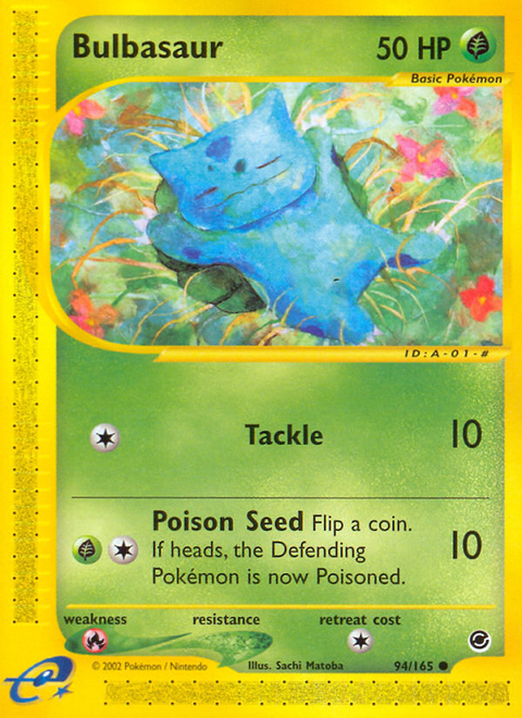Bulbasaur - 94/165