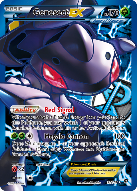 Genesect EX - 97/101