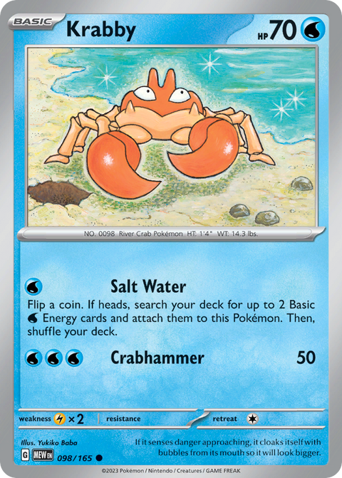 Krabby - 098/165
