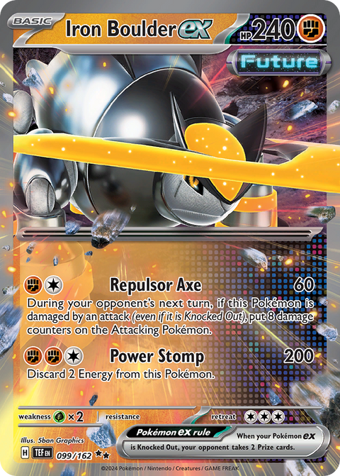 Iron Boulder EX - 099/162
