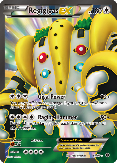 Regigigas EX - 99/99