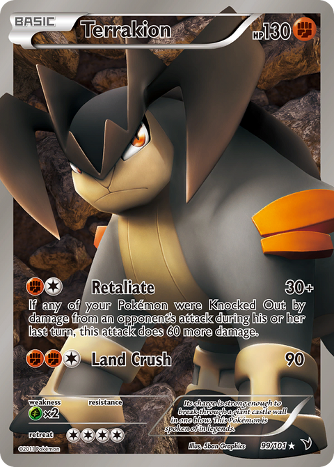 Terrakion - 99/101
