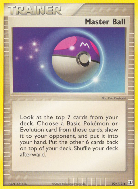 Master Ball - 99/113