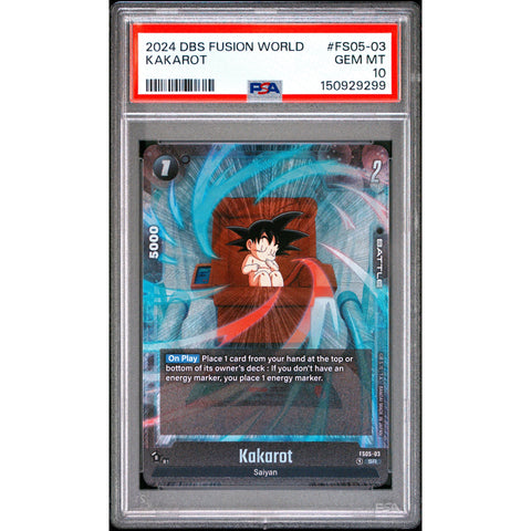 2024 DRAGON BALL KAKAROT FS05-03/97 PSA 10