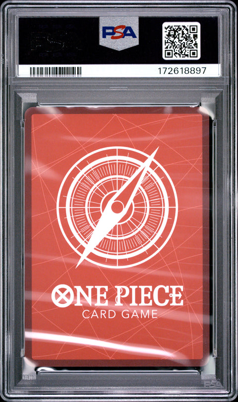 2025 ONE PIECE JAPANESE NEFELTARI VIVI ALTERNATE ART 001 PSA 10