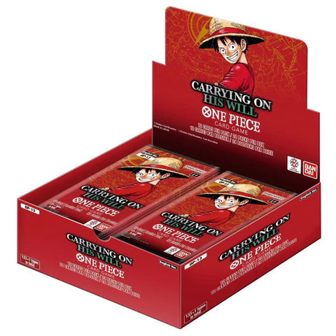 One Piece Card Game - Carrying On His Will (OP-13) Booster Box