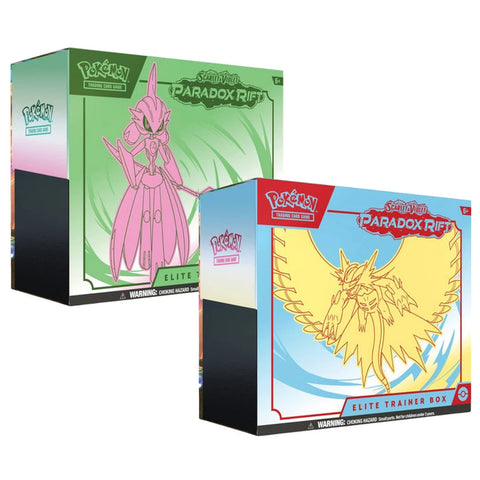 Pokemon TCG: Scarlet & Violet - Paradox Rift Elite Trainer Box PAIR