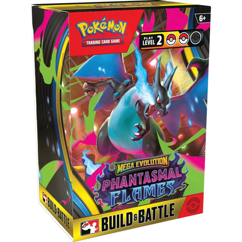 Pokemon TCG: Mega Evolution - Phantasmal Flames Build & Battle Display