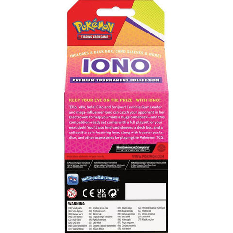 Pokemon TCG: Iono Premium Tournament Collection