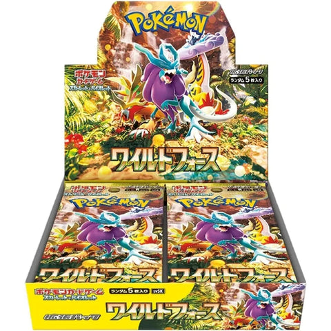 Pokémon TCG JPN - Scarlet & Violet SV5K – Wild Forces Booster Box