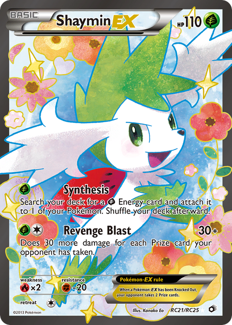 Shaymin EX - RC21/RC25