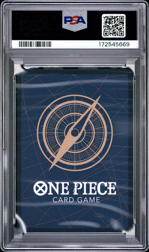 2025 ONE PIECE MONKEY D. LUFFY ST10-006 PSA 10