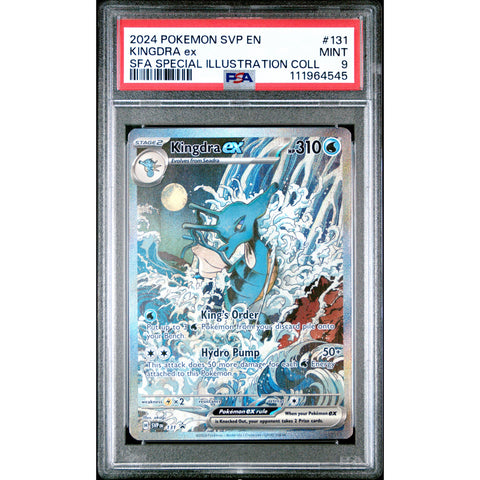2024 POKEMON SCARLET VIOLET PROMO KINGDRA EX SVP131 PSA 8