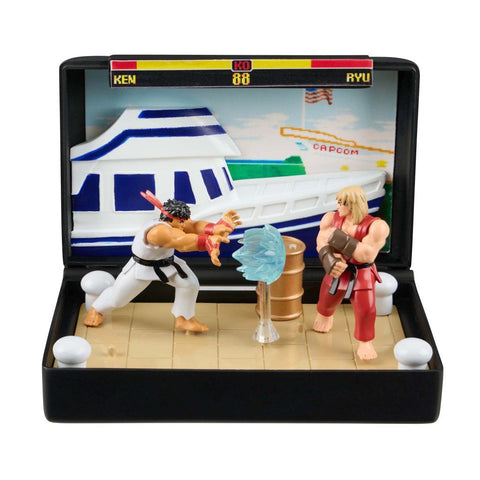 Console Heroes - Super Street Fighter 2 - Ken Stage Diorama