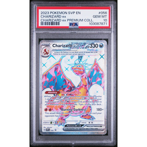 2023 POKEMON SCARLET VIOLET PROMO CHARIZARD EX SVP056 PSA 10