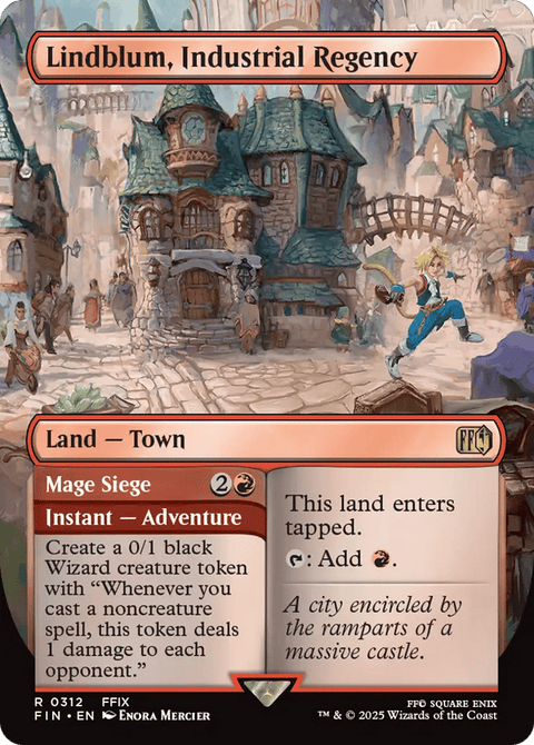 Lindblum, Industrial Regency // Mage Siege - 312