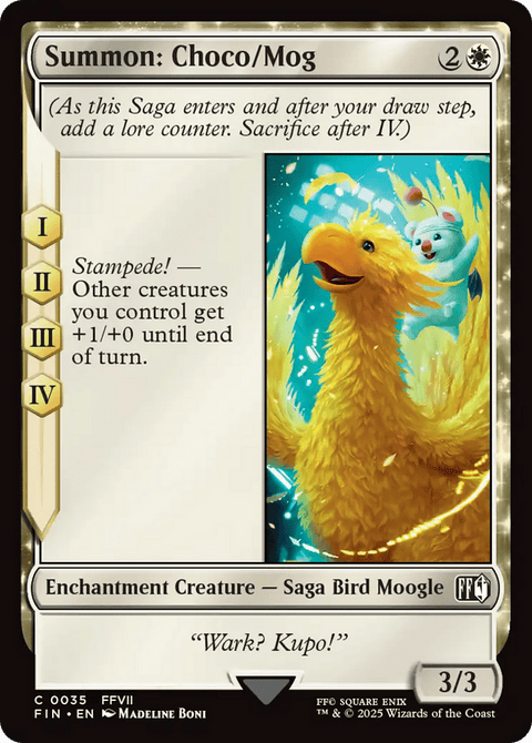 Summon: Choco/Mog - 35