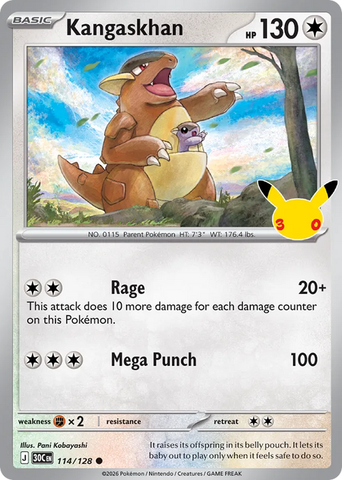 Kangaskhan - 114/128