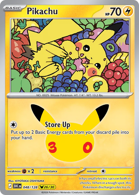 Pikachu - 048/128