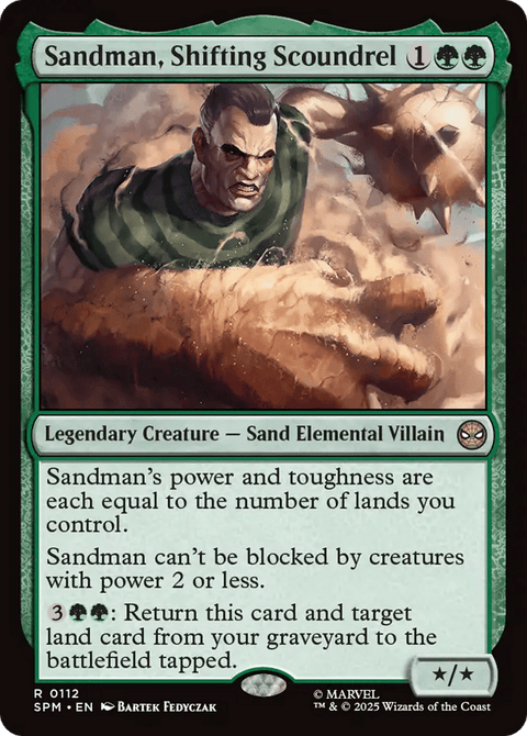 Sandman, Shifting Scoundrel - 112