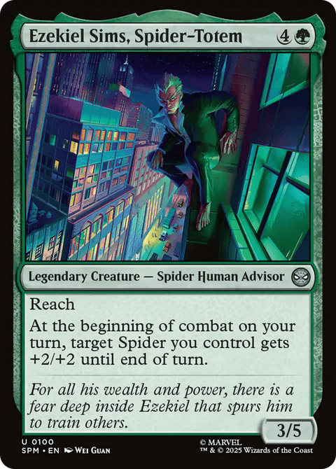 Ezekiel Sims, Spider-Totem - 100