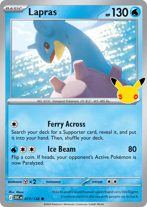 Lapras - 017/128