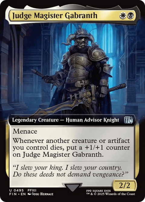 Judge Magister Gabranth - 495