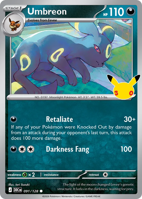 Umbreon - 091/128