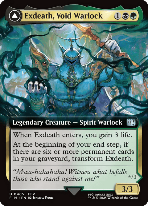 Exdeath, Void Warlock // Neo Exdeath, Dimension's End - 485