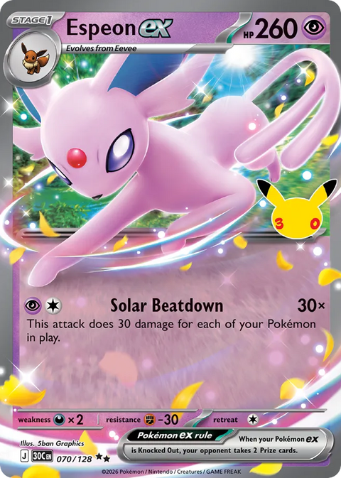 Espeon EX - 070/128