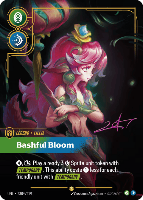 Bashful Bloom - 230*/219