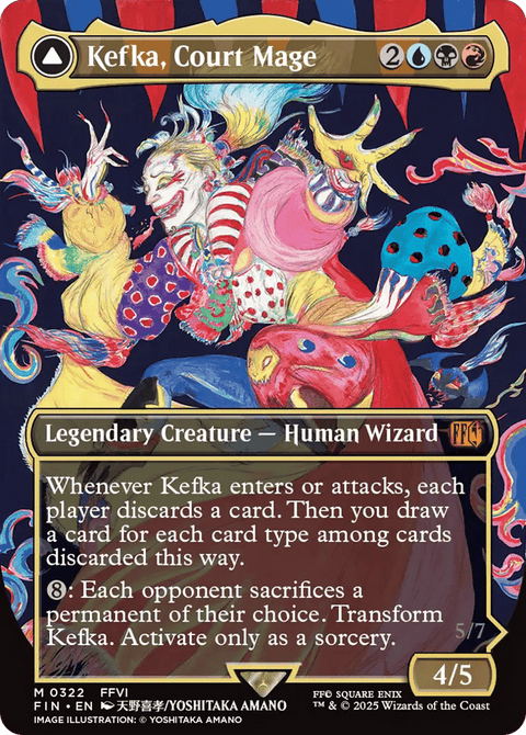 Kefka, Court Mage // Kefka, Ruler of Ruin - 322