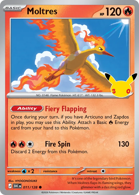 Moltres - 011/128