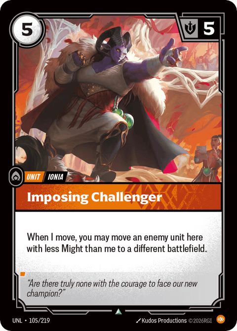 Imposing Challenger - 105/219