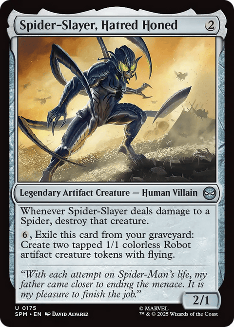 Spider-Slayer, Hatred Honed - 175