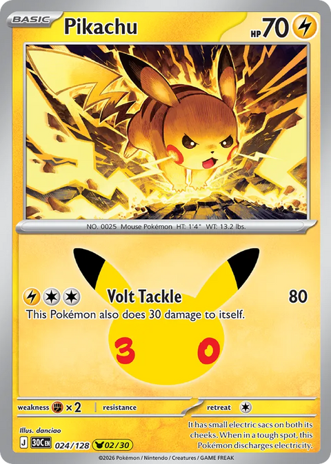 Pikachu - 024/128