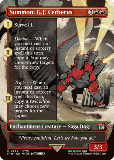 Summon: G.F. Cerberus - 368