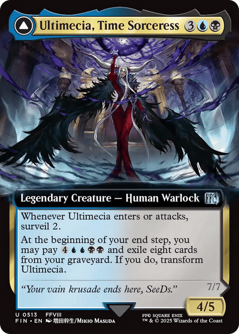 Ultimecia, Time Sorceress // Ultimecia, Omnipotent - 513