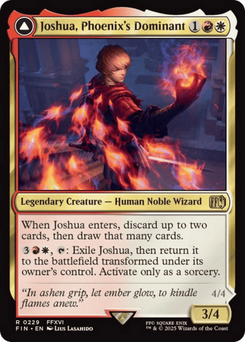 Joshua, Phoenix's Dominant // Phoenix, Warden of Fire - 229