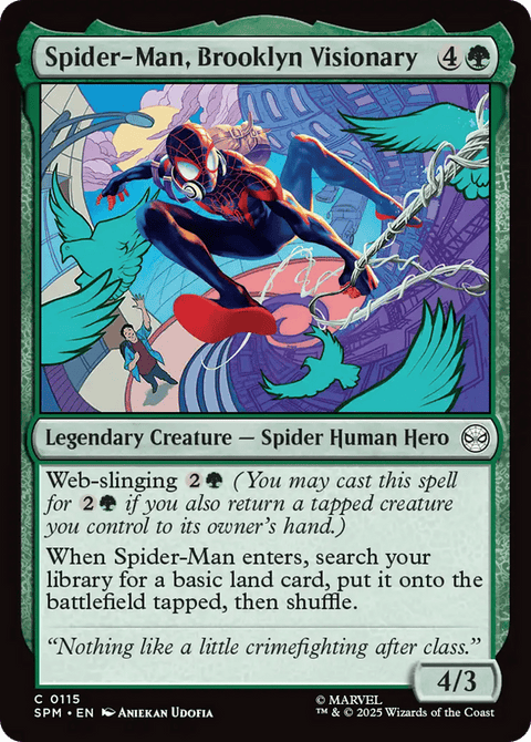 Spider-Man, Brooklyn Visionary - 115
